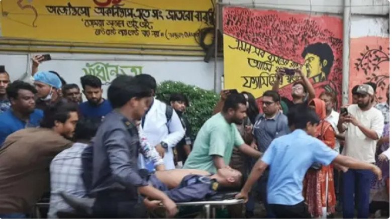 উত্তরায় বিমান বিধ্বস্ত: নিহত বেড়ে ১৯, আহত অর্ধশতাধিকের বেশি
